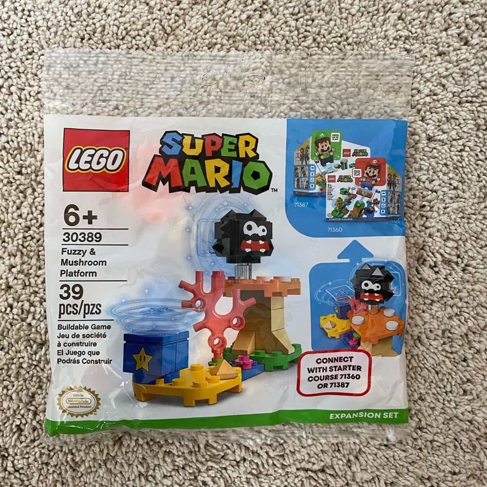Lego Super Mario expansion set #30389 NWT Sealed in original bag